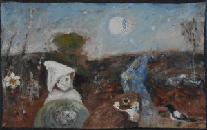 "Månljus"ett lager 15x24cm